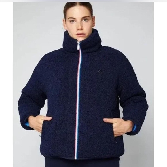 NWT Fourlaps Navy/Blue Reversible Polar Quilted Sherpa Puffer Jacket- XXL | $198 - Picture 4 of 16